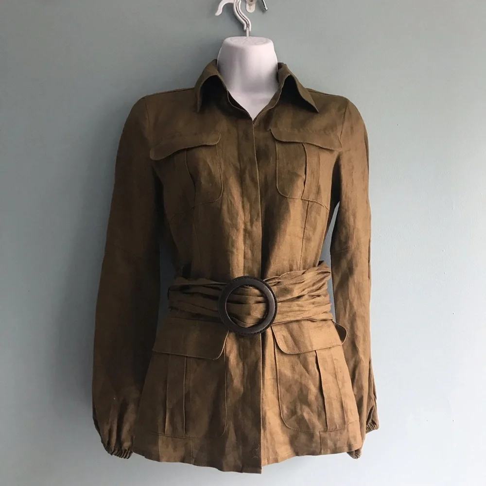 Tweeds Utility Belted Shirt/Jacket. Size S
